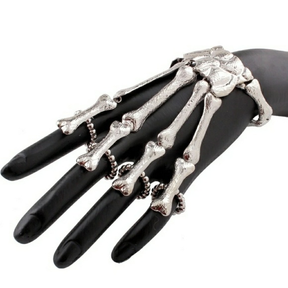 Skeleton Hand Bracelet - Picture 2 of 5